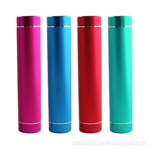 Small Capacity Power Bank, 18650 Battery, 2200mAh Capacity, Many Color Options